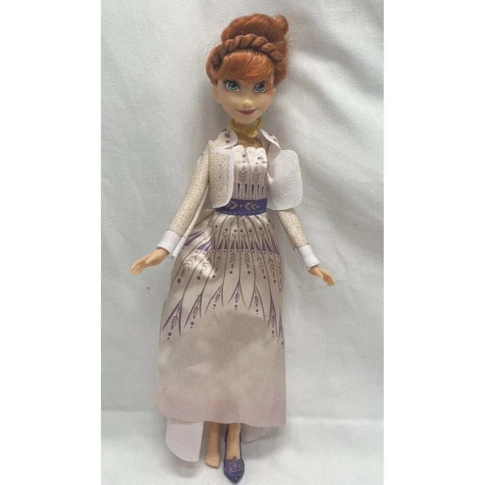 Disney’s Hasbro Frozen Ana Fashion Doll with Cream-Colored Dress 11”